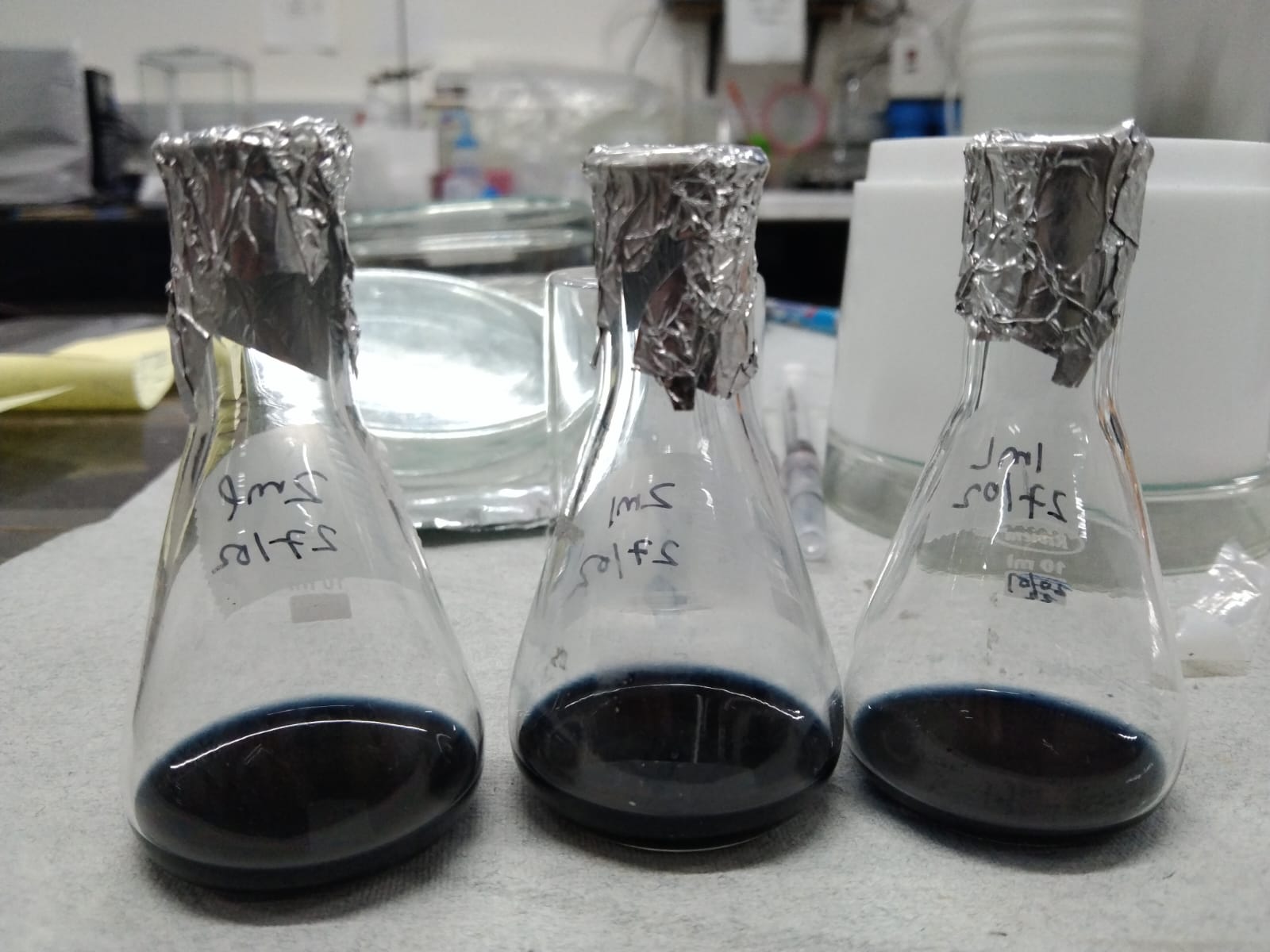 Synthesis Setup in the Lab